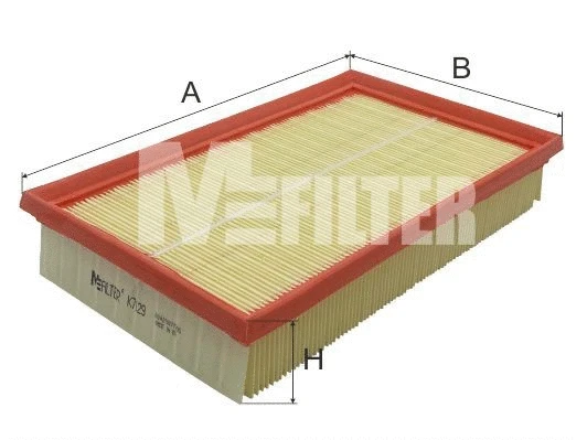 Filtre à air MFILTER K 7129