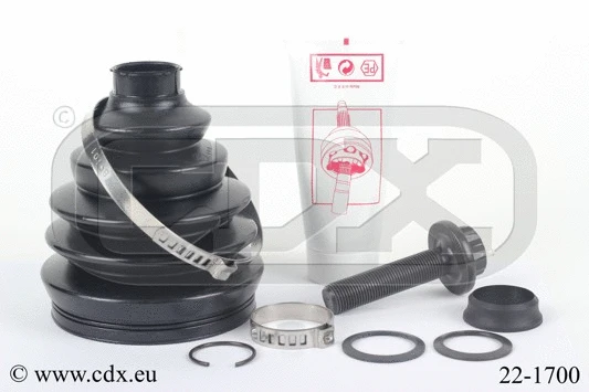 Jeu de joints-soufflets, arbre de commande CDX 22-1700