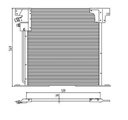 Condenseur, climatisation MAGNETI MARELLI 359003220990