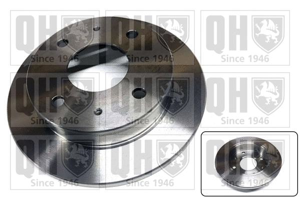 Disque de frein QUINTON HAZELL BDC5159