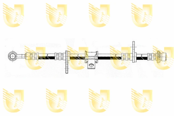 Flexible de frein UNIGOM 376994