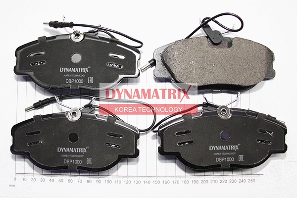 Kit de plaquettes de frein, frein à disque DYNAMATRIX DBP1000