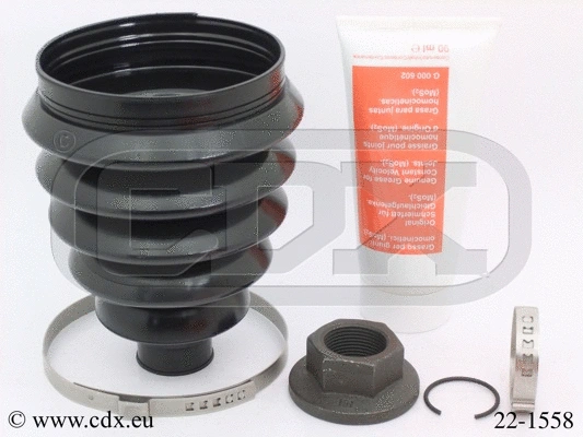 Jeu de joints-soufflets, arbre de commande CDX 22-1558
