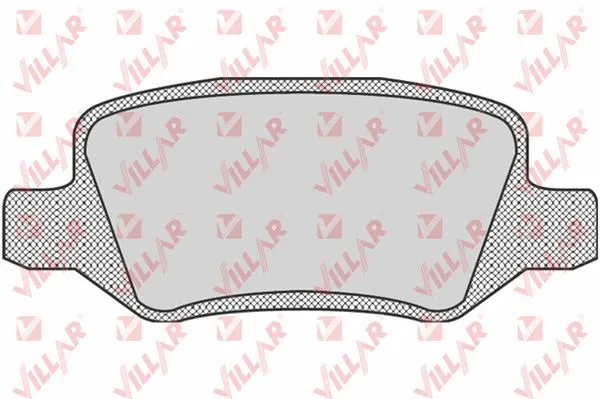 Kit de plaquettes de frein, frein à disque VILLAR 626.0850