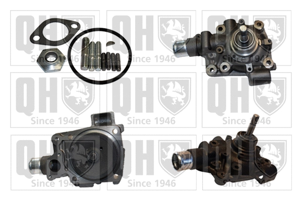 Pompe à eau, refroidissement du moteur QUINTON HAZELL QCP3809