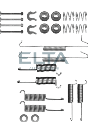 Kit d'accessoires, mâchoire de frein ELTA AUTOMOTIVE EA8060
