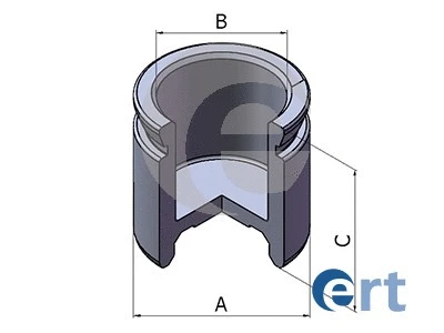 Piston, étrier de frein ERT 150957-C