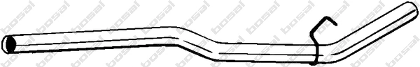 Tuyau d'échappement KLOKKERHOLM 852-633