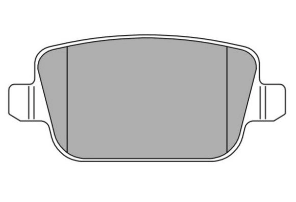 Kit de plaquettes de frein, frein à disque FREMAX FBP-1499