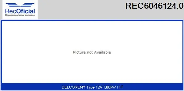 Démarreur RECOFICIAL REC6046124.0