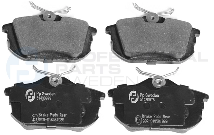 Kit de plaquettes de frein, frein à disque Professional Parts 51430978