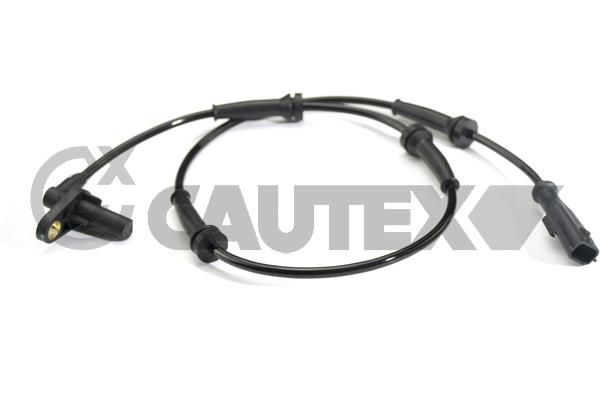 Capteur, vitesse de roue CAUTEX 755259