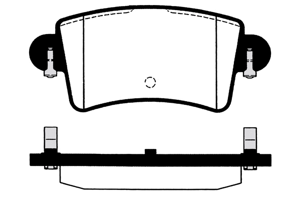 Kit de plaquettes de frein, frein à disque Technika 02079