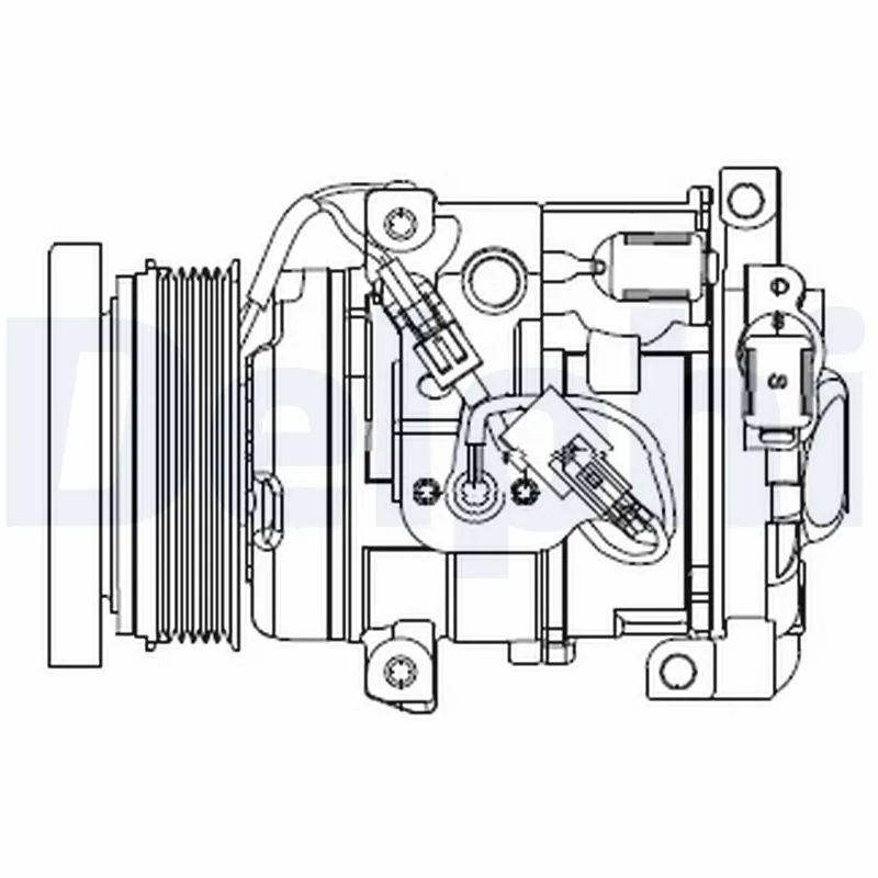 Compresseur, climatisation DELPHI CS20508