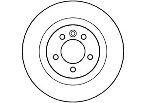 Disque de frein ABTEX BD1286V