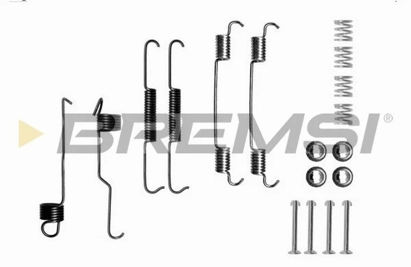 Kit d'accessoires, mâchoire de frein BREMSI SK0804