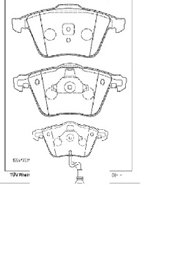 Kit de plaquettes de frein, frein à disque ASIMCO KD77535