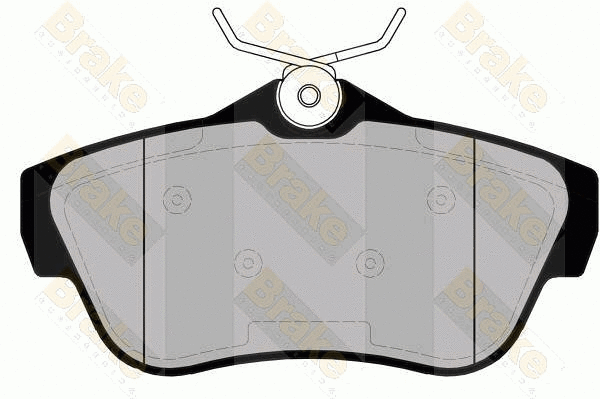 Kit de plaquettes de frein, frein à disque Brake ENGINEERING PA1858