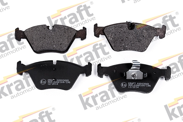 Kit de plaquettes de frein, frein à disque KRAFT AUTOMOTIVE 6002660