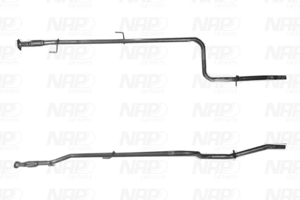 Tuyau d'échappement NAP carPARTS CAC10592