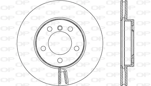 Disque de frein OPEN PARTS BDR2609.20