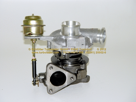 Turbocompresseur, suralimentation SCHLÜTTER TURBOLADER 172-02700EOL