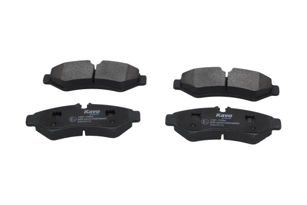 Kit de plaquettes de frein, frein à disque KAVO PARTS KBP-10064