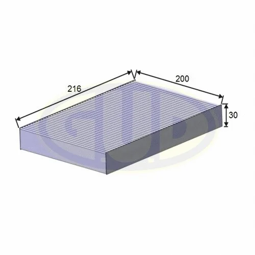 Filtre, air de l'habitacle G.U.D. GCF2141
