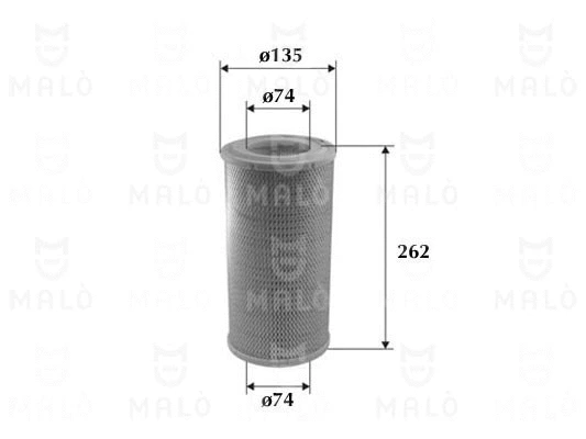 Filtre à air AKRON-MALÒ 1500276