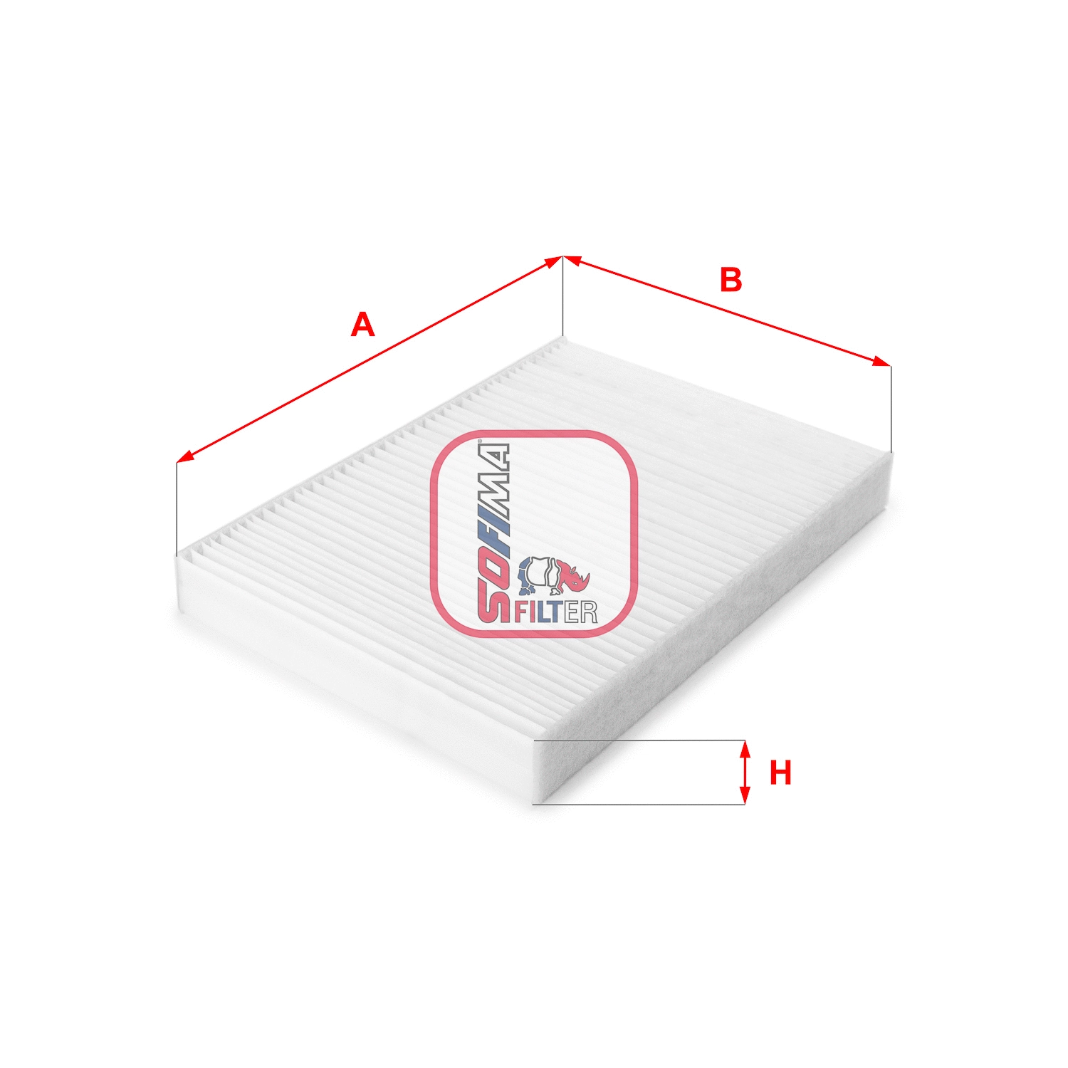 Filtre, air de l'habitacle SOFIMA S 3206 C