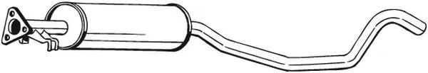 Silencieux central BOSAL 281-159