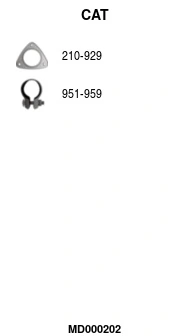 Catalyseur FA1 MD000202