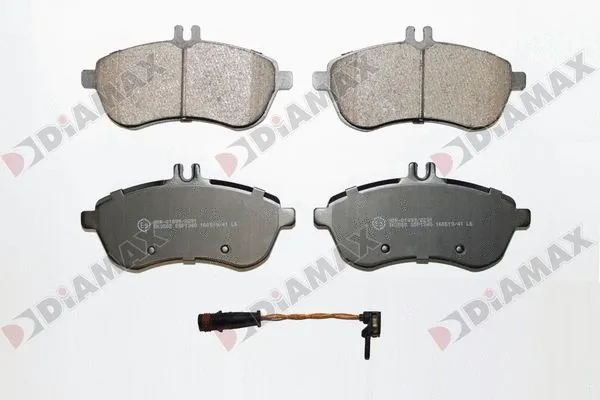 Kit de plaquettes de frein, frein à disque DIAMAX N09121A