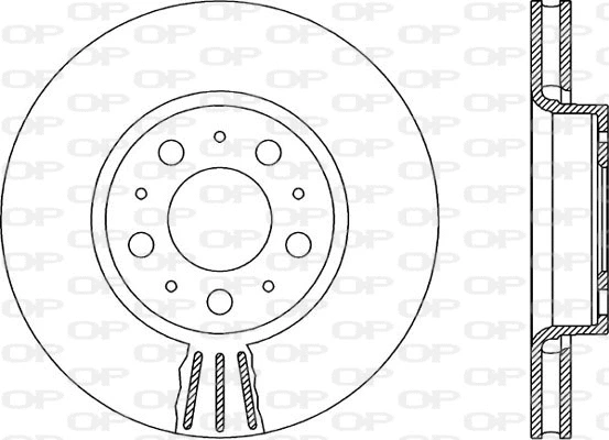 Disque de frein OPEN PARTS BDR1910.20
