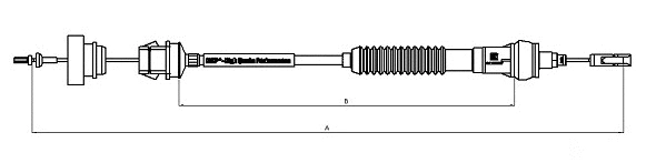 Tirette à câble, commande d'embrayage SONOVA CF00576