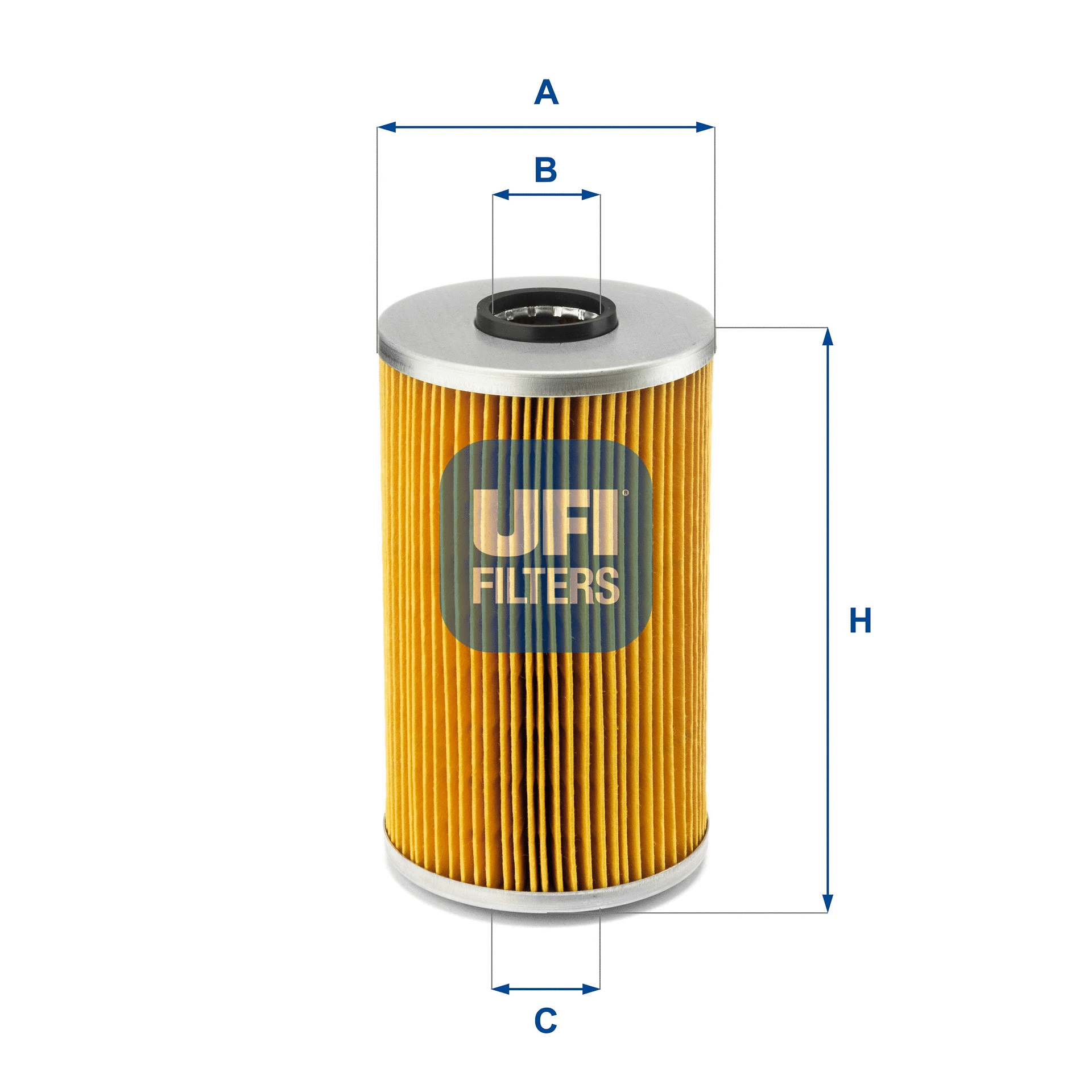 Filtre à huile UFI 25.555.00
