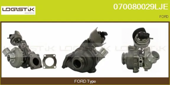 Turbocompresseur, suralimentation LGK 070080029LJE