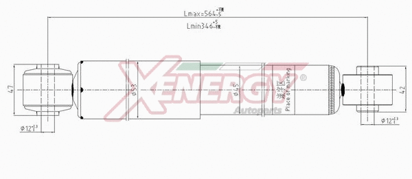 Amortisseur AP XENERGY X404344