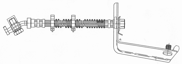 Flexible de frein CEF 511917