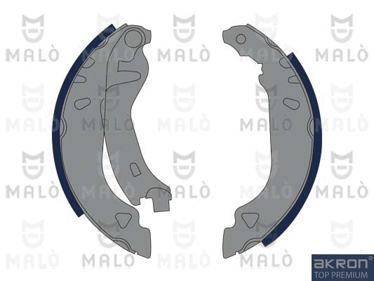 Jeu de mâchoires de frein AKRON-MALÒ 1390063