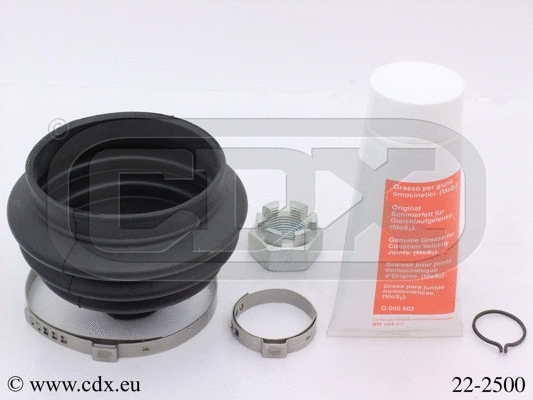 Jeu de joints-soufflets, arbre de commande CDX 22-2500