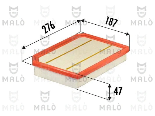 Filtre à air AKRON-MALÒ 1500685