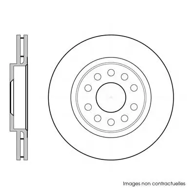 Disque de frein Technika 755288