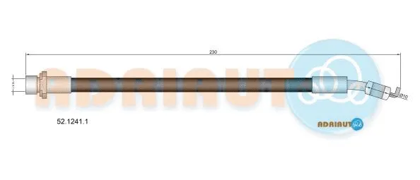Flexible de frein ADRIAUTO 52.1241.1