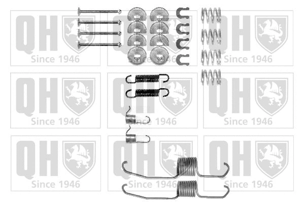 Kit d'accessoires, mâchoire de frein QUINTON HAZELL BFK310