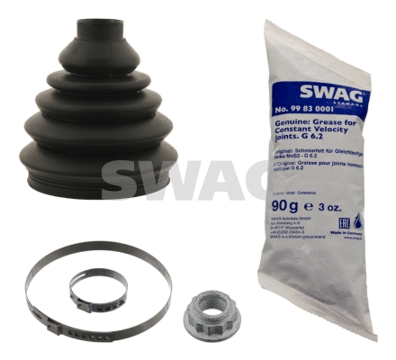 Jeu de joints-soufflets, arbre de commande SWAG 30 93 0142