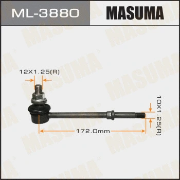 Entretoise/tige, stabilisateur MASUMA ML-3880