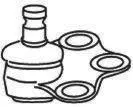 Rotule de suspension FRAP F3236