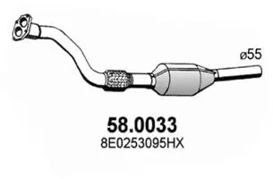 Catalyseur ASSO 58.0033