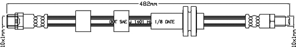 Flexible de frein JURATEK JBH1197